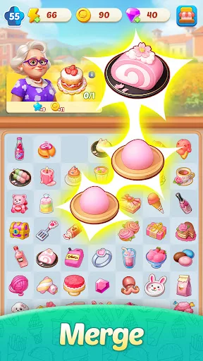 Merge Cooking Thème Restaurant screenshot 2