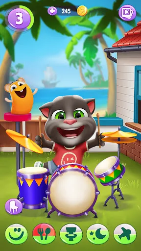 Mon Talking Tom 2 screenshot 1