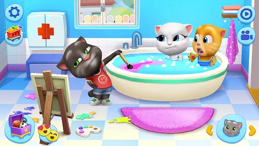 Mon Talking Tom – Amis screenshot 1