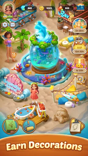 Seaside Escape®: jeu de fusion screenshot 5